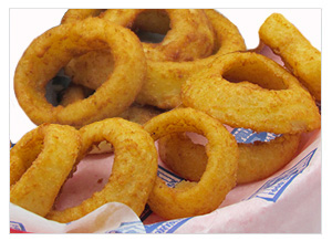 Beer-Battered Onion Rings