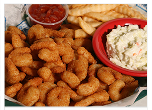 Popcorn Shrimp Basket